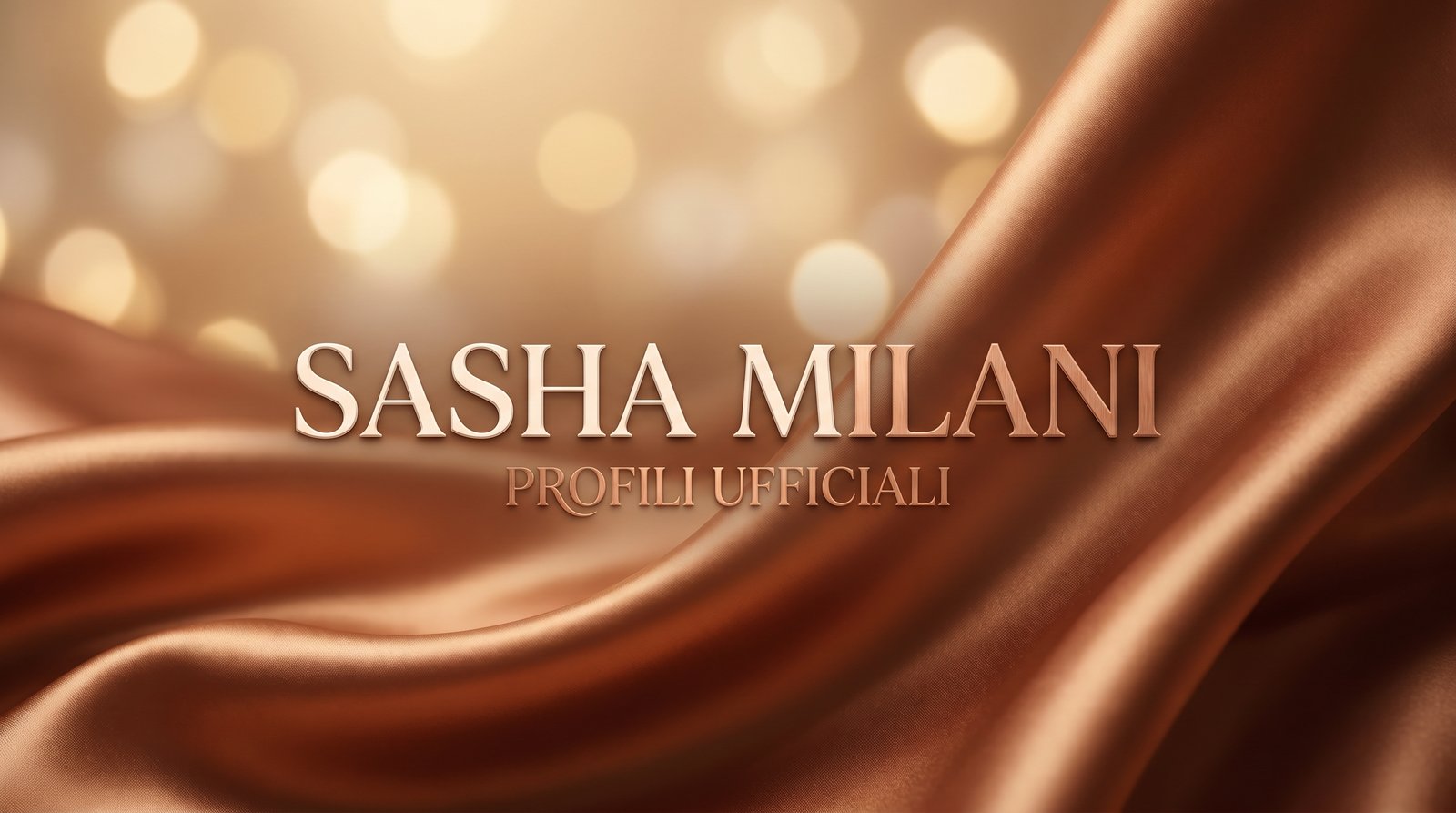 Sasha Milani Telegram ufficiale